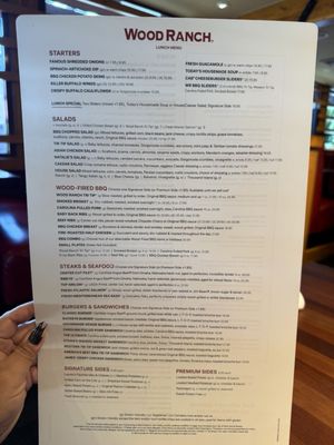 Menu photo 2 Wood Ranch Cerritos Cerritos, CA