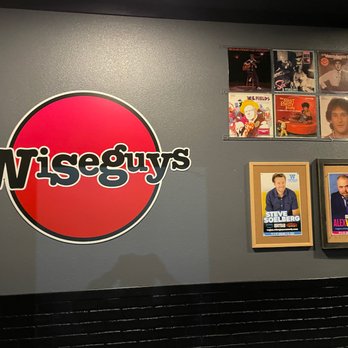 Wiseguys Comedy Club - A wall with some performers photos. - Comedy Clubs Near Me - Las Vegas, Nevada