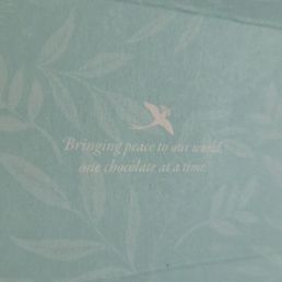 Bringing peace to our world, one chocolate at a time. Bringing peace to our world, one chocolate at a time.