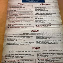 LuLu's Bar, Grill and Wraps - Lulu menu