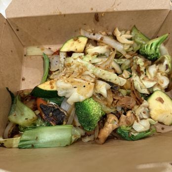 Iron Grill Mongolian BBQ - All veggies no noodles - Mongolian Near Me - Thousand Oaks, California