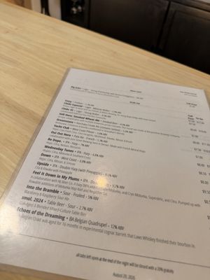 Menu photo 1 Milieu Fermentation Aurora, CO