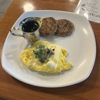 Eternal Sunshine Cafe - Scrambled eggs with cheese and turkey sausage - Cafes Near Me - Wilmington, North Carolina Eternal Sunshine Cafe - Scrambled eggs with cheese and turkey sausage - Cafes Near Me - Wilmington, North Carolina