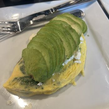& Waffles - Cheese omelet with Avocado - Breakfast & Brunch Near Me - Long Beach, California & Waffles - Cheese omelet with Avocado - Breakfast & Brunch Near Me - Long Beach, California