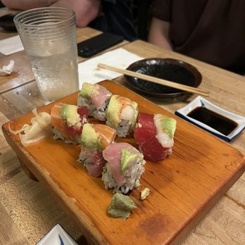 Akasaka - rainbow roll - Japanese Near Me - Honolulu, Hawaii Akasaka - rainbow roll - Japanese Near Me - Honolulu, Hawaii