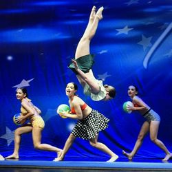 Woodbridge School of Dance - Makayla Flys through the air in this fun Acro routine.