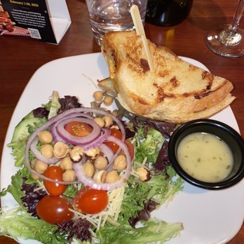 Agate Alley Bistro - Grilled cheese for the Eugene Grilled Cheese experience + a side salad They need to make this available all the time!! So good! - New American Near Me - Eugene, Oregon Agate Alley Bistro - Grilled cheese for the Eugene Grilled Cheese experience + a side salad They need to make this available all the time!! So good! - New American Near Me - Eugene, Oregon