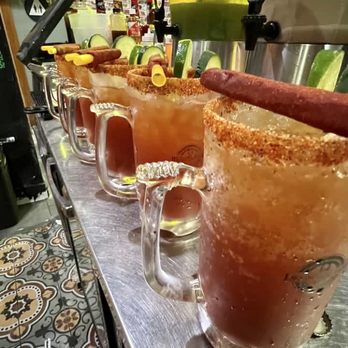 Desvelados - Micheladas (mexican drink with beer and other spices- tangy taste- great) - Tacos Near Me - Pasadena, California