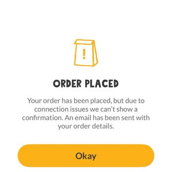 Potbelly - Message after my order was placed on the app. - Sandwiches Near Me - Lubbock, Texas