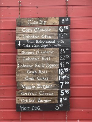 Menu photo 8 McLoons Lobster Shack South Thomaston, ME