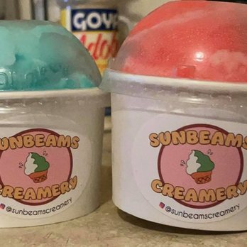 Sunbeams Creamery - Blue vanilla and watermelon sherbet not to sweet just right for a hot sunny day ! - Desserts Near Me - Wahiawa, Hawaii