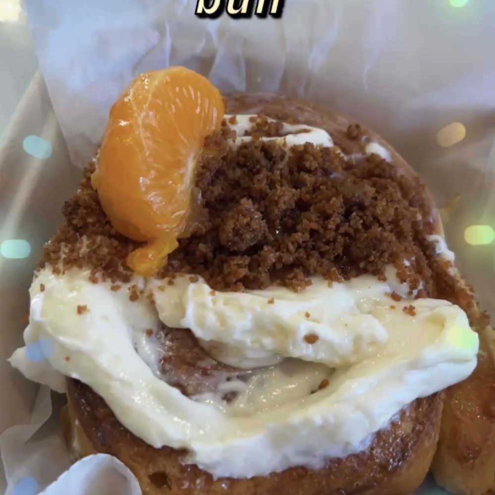 Huda - CINNAMON MILK BUN - not too sweet which is good but a bit dry - Sandwiches Near Me - Philadelphia, Pennsylvania