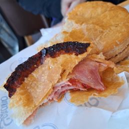Ham and Cheese Sfoliata