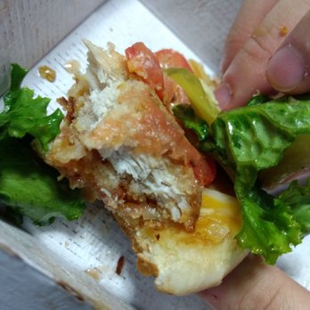 Chick-fil-A - Found a short, thick hair in the chicken of my sandwich. - Chicken Shop Near Me - Kirkland, Washington Chick-fil-A - Found a short, thick hair in the chicken of my sandwich. - Chicken Shop Near Me - Kirkland, Washington
