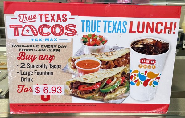 True Texas Tacos by null