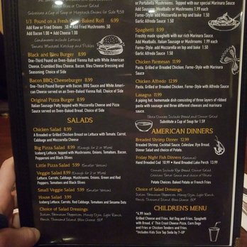 Maricio's in Barton - Menu page 4 - Italian Near Me - West Bend, Wisconsin