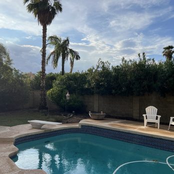 Matrix Landscape Management - Pool area after - Tree Services Near Me - Phoenix, Arizona Matrix Landscape Management - Pool area after - Tree Services Near Me - Phoenix, Arizona