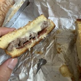 Grilled Cheese Smash Burger with Bacon Grilled Cheese Smash Burger with Bacon