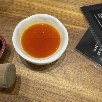 Ramen Isshin - Chili oil they charged for - Ramen Near Me - Pointe-Claire, Quebec Ramen Isshin - Chili oil they charged for - Ramen Near Me - Pointe-Claire, Quebec