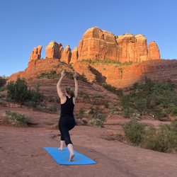 Vortex Yoga Hiking In Sedona