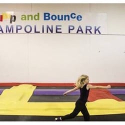 Jump & Bounce Trampoline Park - Lots of room & safety mats.