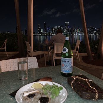 Rusty Pelican - Miami - Seasonal Oysters with caviar, the caviar takes over the taste. - Seafood Near Me - Key Biscayne, Florida Rusty Pelican - Miami - Seasonal Oysters with caviar, the caviar takes over the taste. - Seafood Near Me - Key Biscayne, Florida