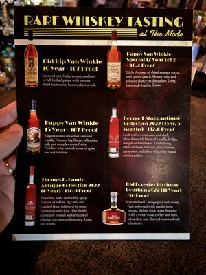 Menu photo 6 The Mode Lounge Boise, ID
