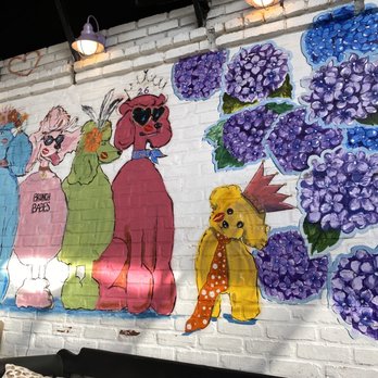 26 Beach Restaurant - Doggo wall art - New American Near Me - Venice, California