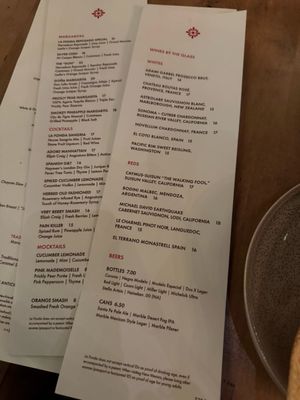 Menu photo 1 La Plazuela Santa Fe, NM