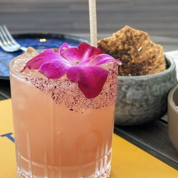 Topside Roof Deck - Lady Guava with vodka - Cocktail Bars Near Me - Newport Beach, California