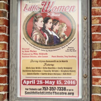 Smithfield Little Theatre - Little Women: the Musical - Performing Arts Near Me - Smithfield, Virginia Smithfield Little Theatre - Little Women: the Musical - Performing Arts Near Me - Smithfield, Virginia