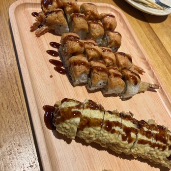 Sushi Kingdom Madison - 2 Spicy Girl Rolls and a Four Seasons Roll - Sushi Bars Near Me - Nashville, Tennessee Sushi Kingdom Madison - 2 Spicy Girl Rolls and a Four Seasons Roll - Sushi Bars Near Me - Nashville, Tennessee