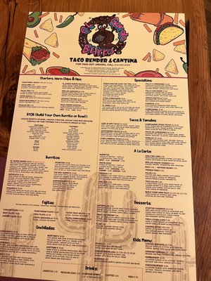 Menu photo 1 El Gordo Burro DuBois, PA Menu photo 1 El Gordo Burro DuBois, PA