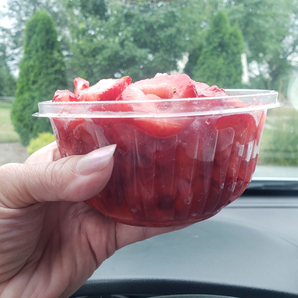 Ivanhoe's Drive In - Mine to go, this is before the whipped cream and ice cream, packaged separately. #yum #ReviewsByRL - Ice Cream & Frozen Yogurt Near Me - Upland, Indiana