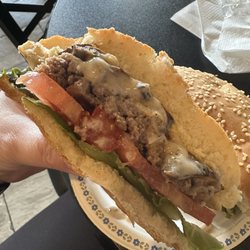 Sal's Famous - Mushroom burger