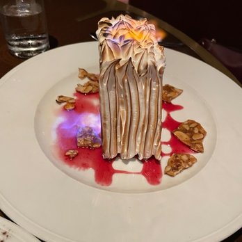 One Steakhouse - Raspberry Lemon Baked Alaska. Very good. - Steakhouses Near Me - Las Vegas, Nevada One Steakhouse - Raspberry Lemon Baked Alaska. Very good. - Steakhouses Near Me - Las Vegas, Nevada