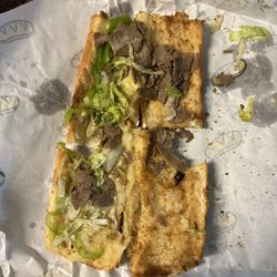 Which Wich - My steak and cheese hold the steak apparently.