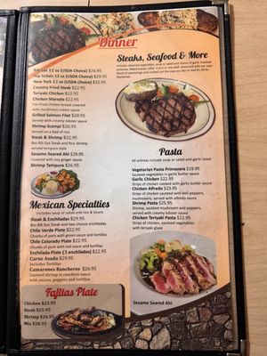 Menu photo 3 Gracian Grill Tehachapi, CA