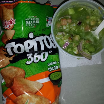 Frutibionicos Sinaloa - Ceviche de camaron en aguachile.. spicy! - Juice Bars & Smoothies Near Me - Huntington Park, California
