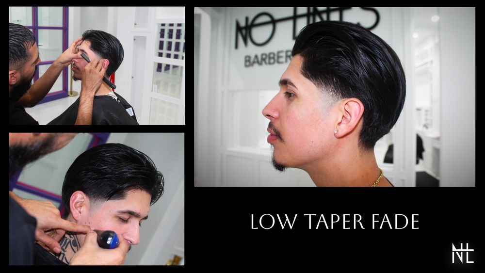 No Lines Barber Studio Logo