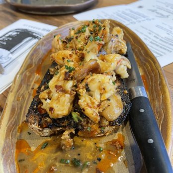 Ada's - Gambas Al Ajillo (IG: erikaeatslasvegas) - Wine Bars Near Me - Las Vegas, Nevada