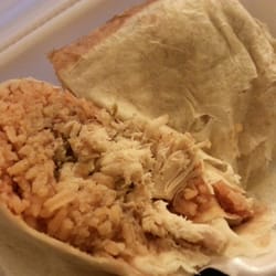 Rice N' Beans To Go - Chicken burrito