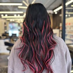 Zazu Salon - Hair by Amberle @amberle.zazu.elmhurst  Chemical free color using extensions