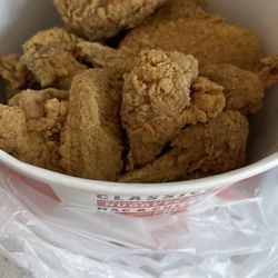 Whole wings. always freshly made.