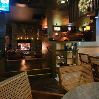 Fireside Burien - View of the atmosphere from the bar. Cozy and comfortable! - Cocktail Bars Near Me - Burien, Washington