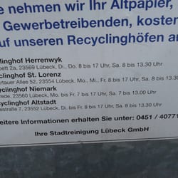 Recyclinghof St. Lorenz