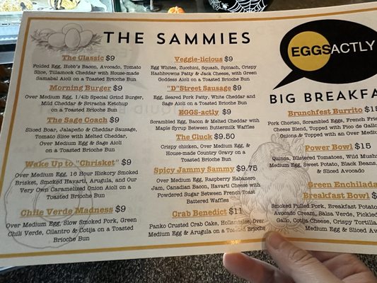 Menu photo 6 Eggsactly La Verne, CA