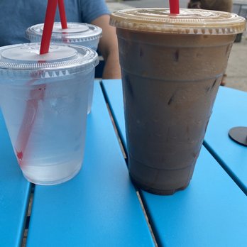Beans and Leaves - Iced Mocha Latte - Coffee & Tea Near Me - Staten Island, New York