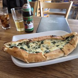 Istanbul Kebab Haus - Pide with cheese and spinach...