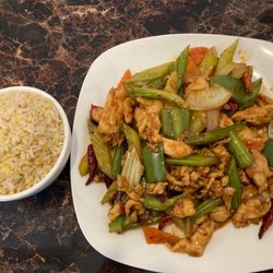 China 88 and Pho - Kung Pao Chicken